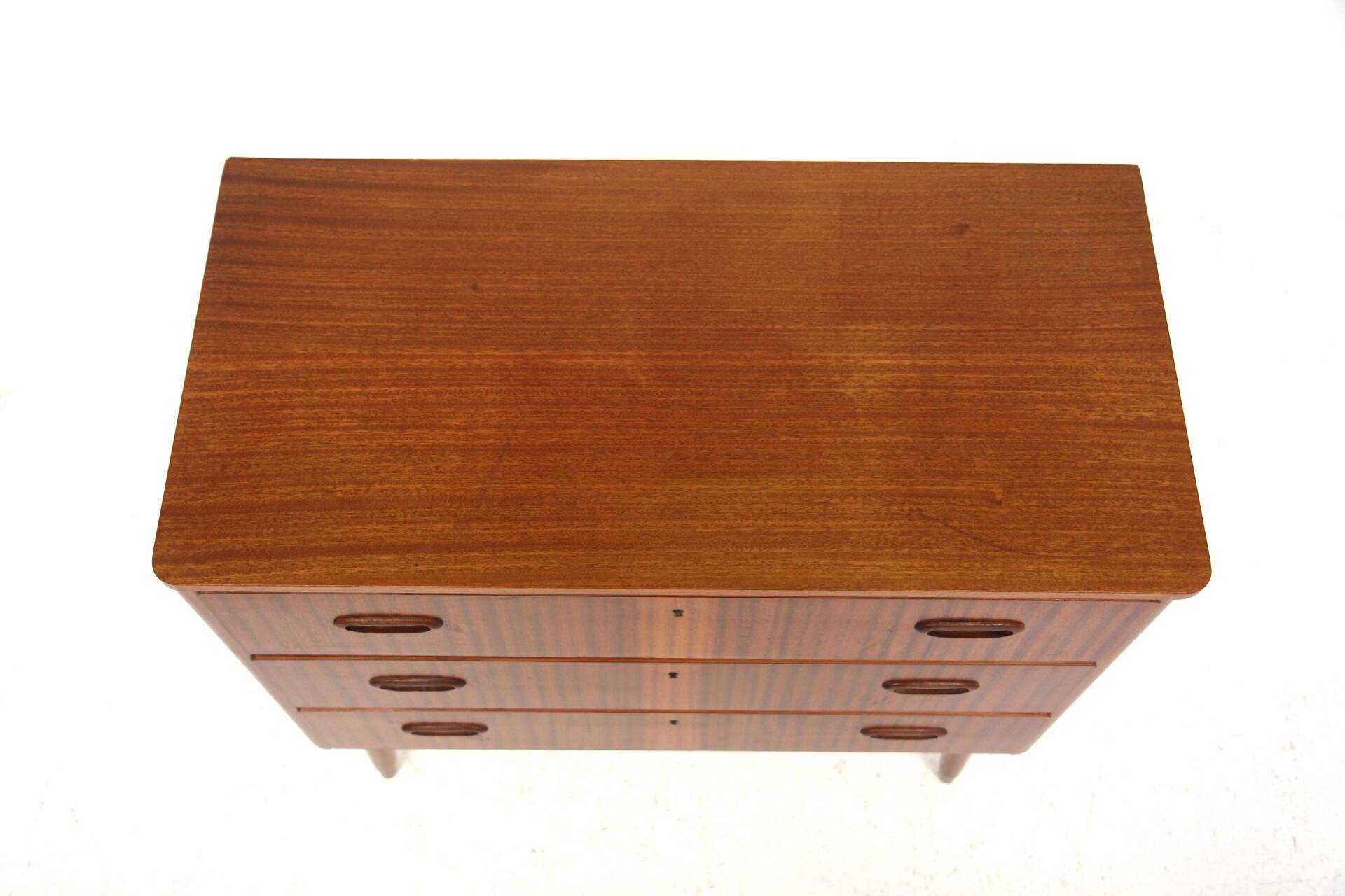 Scandinavian mahogany chest of drawers, Sweden, 1950