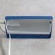 Vintage blue metal bed lamp