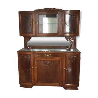 Art deco china cabinet buffet 3 bodies