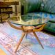 Carlo De Cali, "Ragno" (Spider) coffee table, Italy, 1950s