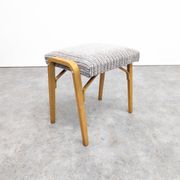 Tabouret Mid-Century en Bois Courbé par Ludvík Volák pour Dřevopodnik Holešov, 1960s