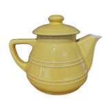 Théière jaune