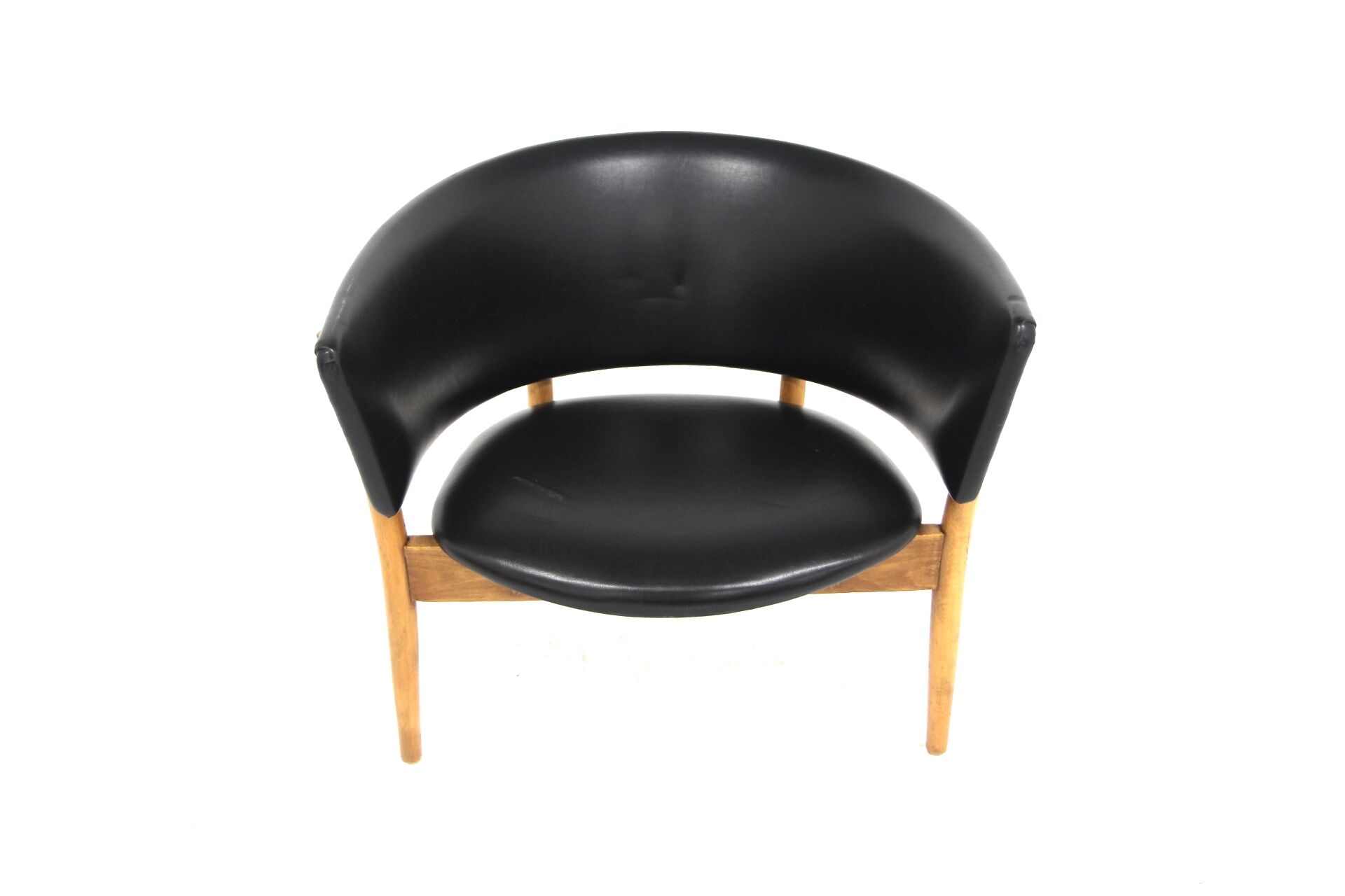 Scandinavian armchair "Rondell", Erik Wørtz, Möbel-Ikea, Sweden, 1960