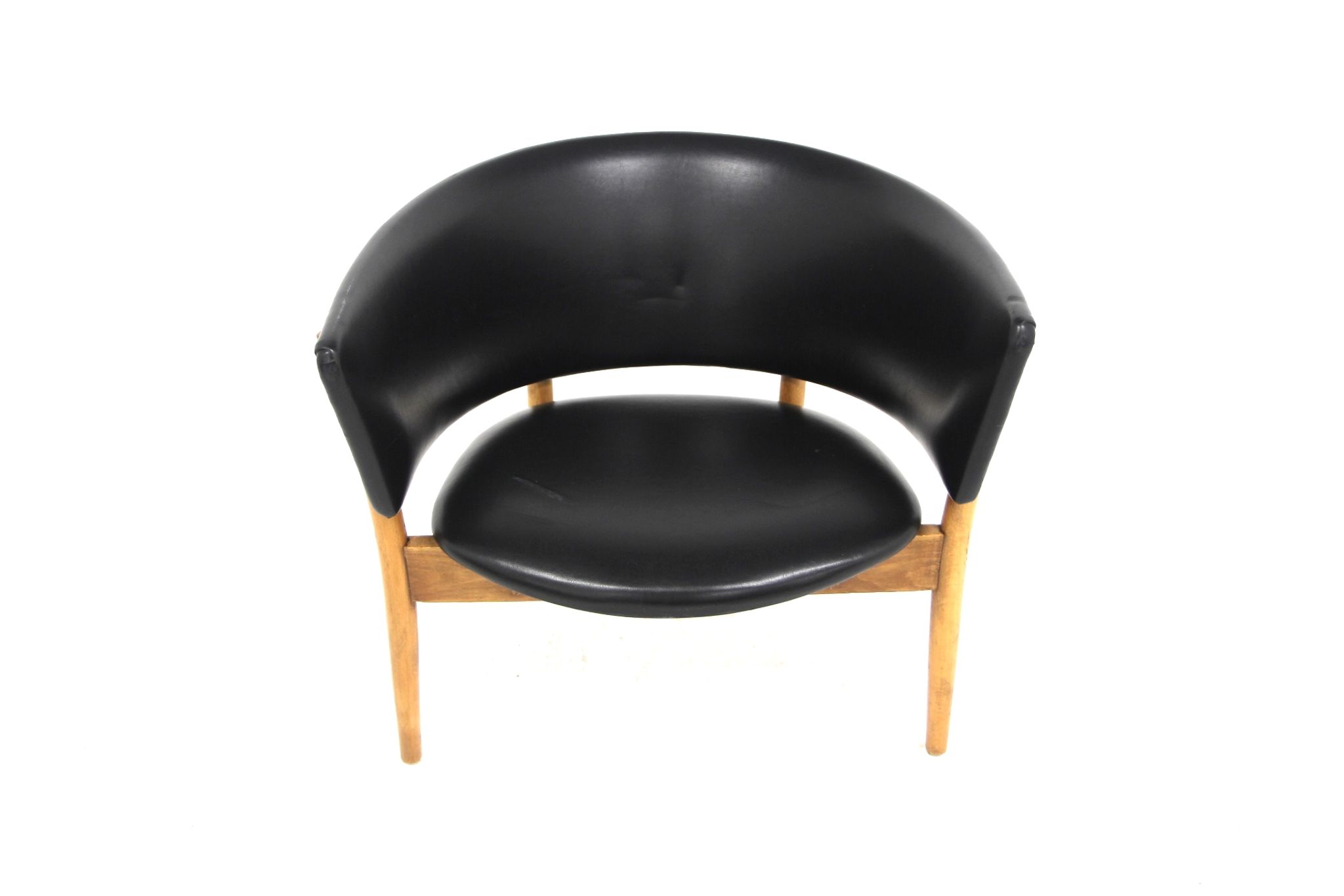 Scandinavian armchair "Rondell", Erik Wørtz, Möbel-Ikea, Sweden, 1960