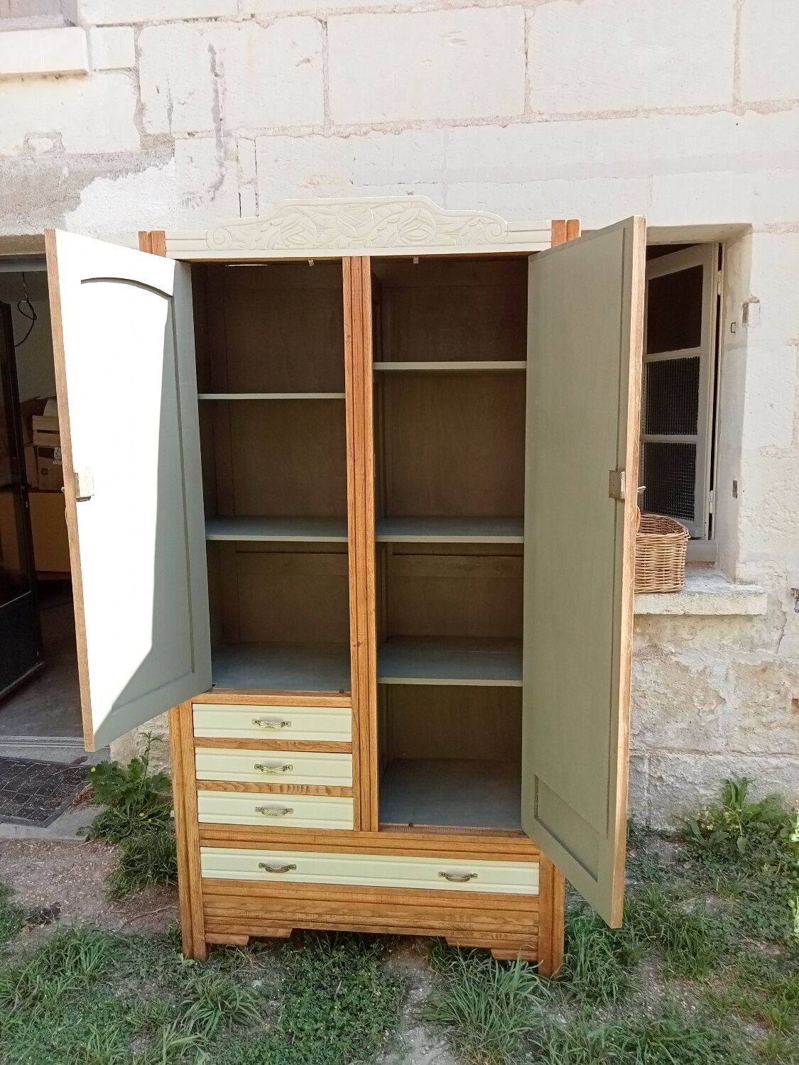 Parisian art deco wardrobe