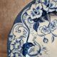 Large ironstone dish Creil & Montereau – Flora model – 30.5 cm