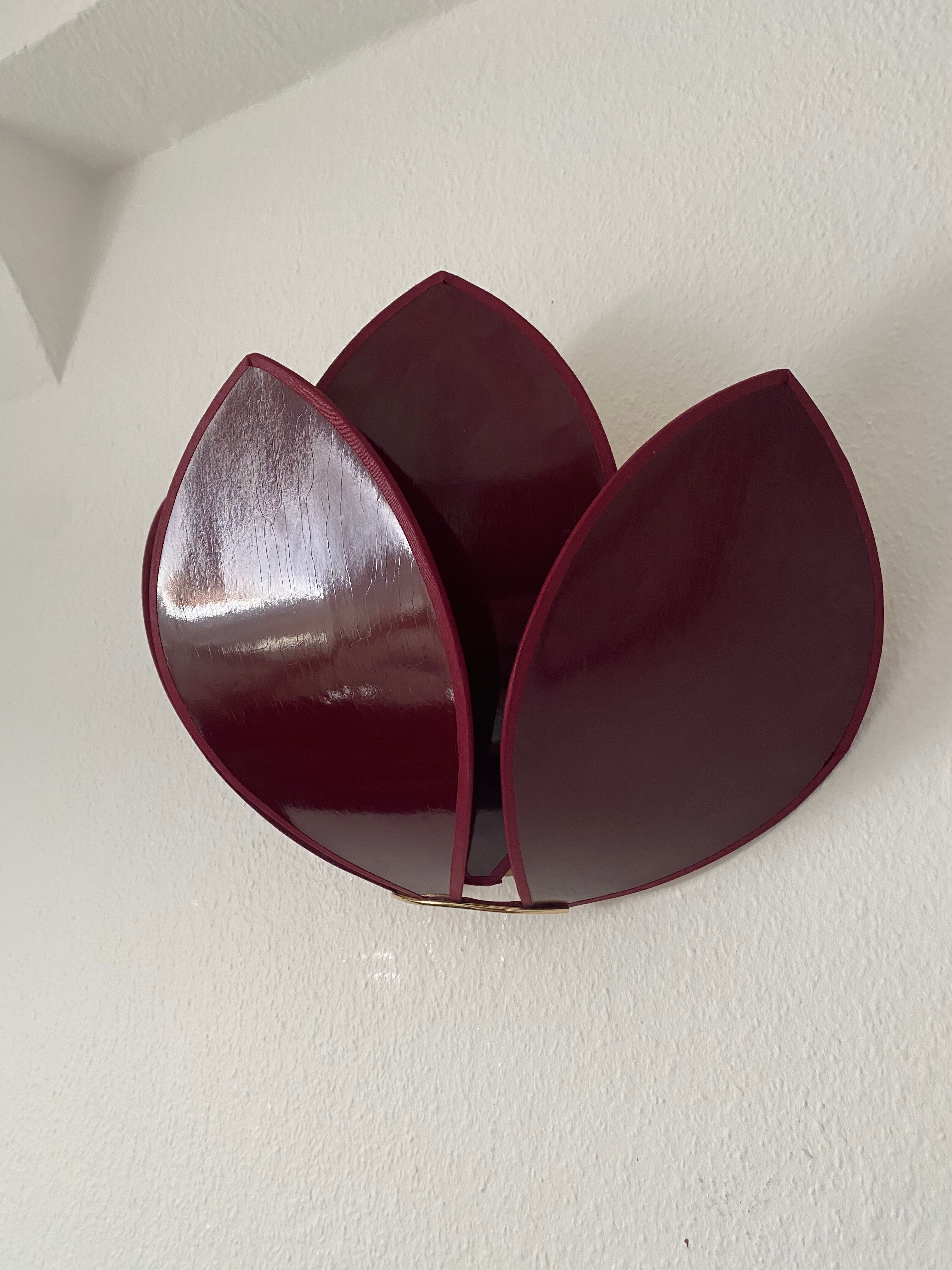 Lotus flower sconces