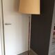 Scandinavian floor lamp in teak and brass, 1960