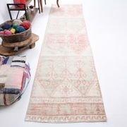 3x12 Soft Vintage Runner Rug 378x88Cm