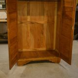 Brutalist oak wardrobe from the 1940s.