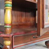 Carved wooden sideboard