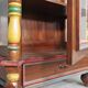 Carved wooden sideboard