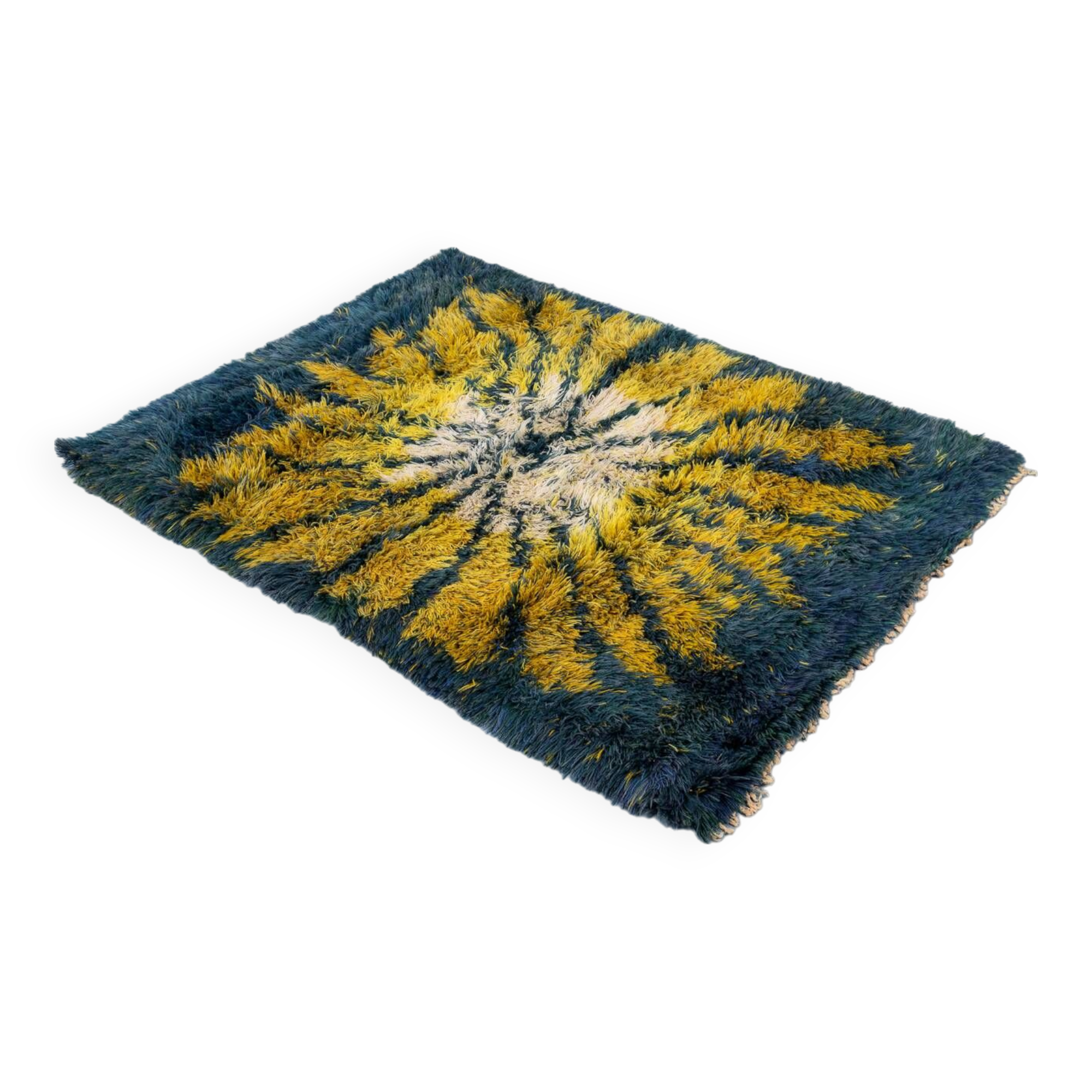 Swedish Modern rug from Viola Grasten for Nordiska Kompaniet, 1960’s