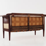 Antique empire style sofa.