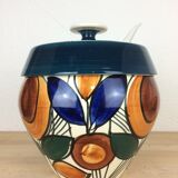 Vintage Aalen ceramic punch bowl