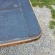 Farmhouse table, late 19th/early 20th century, 6 drawers, slate top 2
