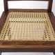 Antique Beech Wood Chair – 1940s German Desk or Dining Chair with New Cane