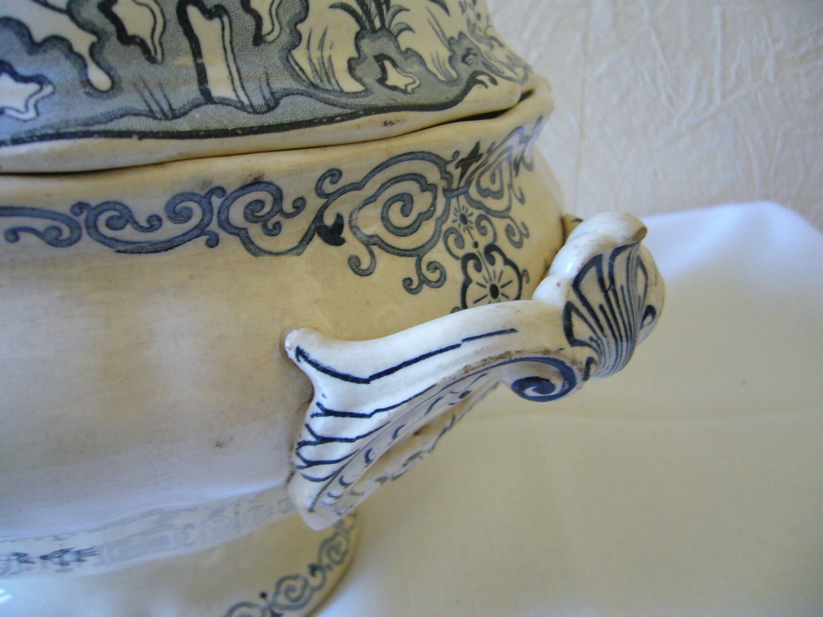 Former soup dish Digoin Sarreguemines