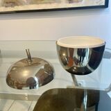 Silver metal ice cube