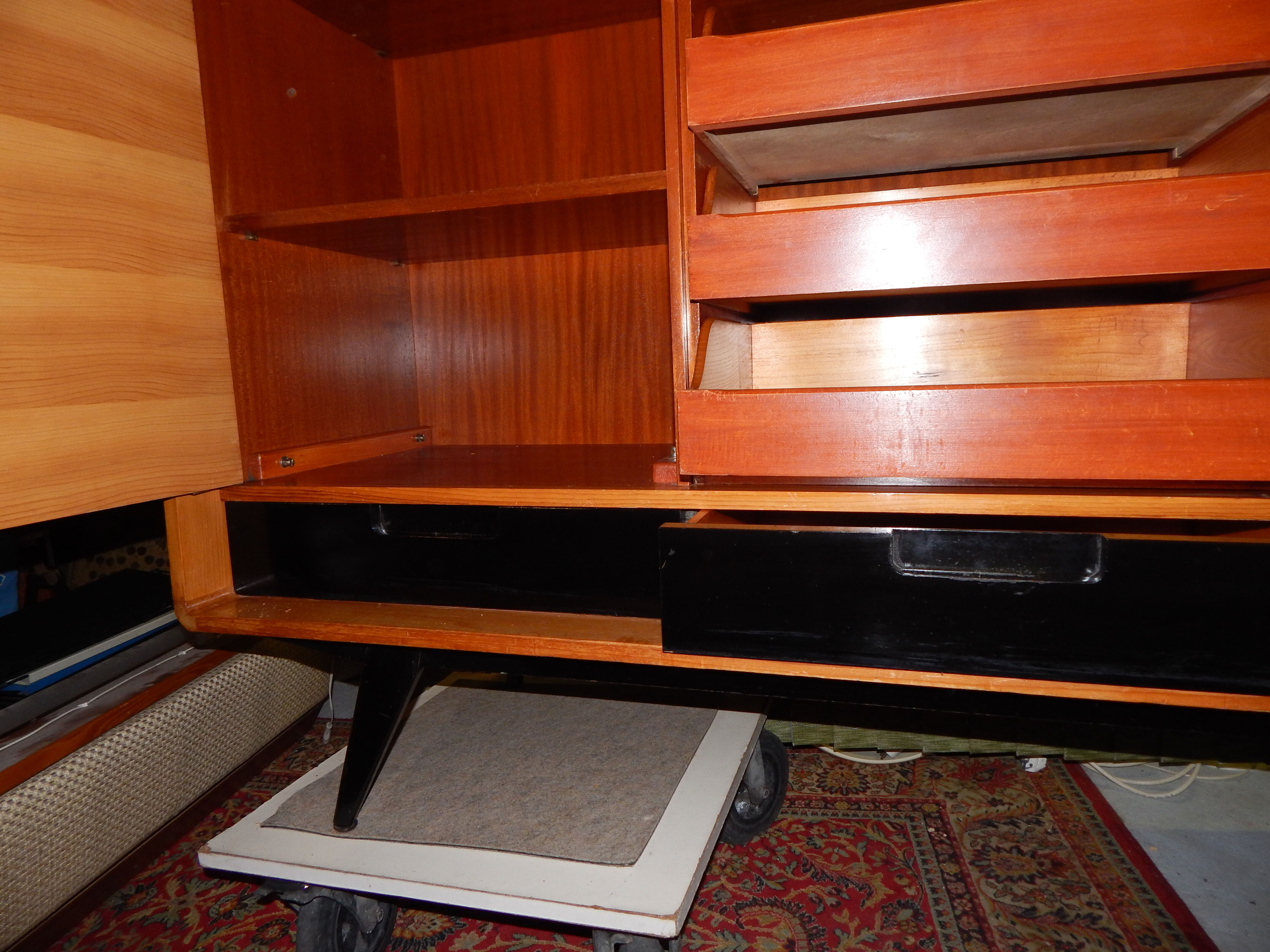 Vintage wardrobe dressing 50 years