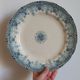 Set of 6 plates iron earth H Boulenger Choisy-le-Roi