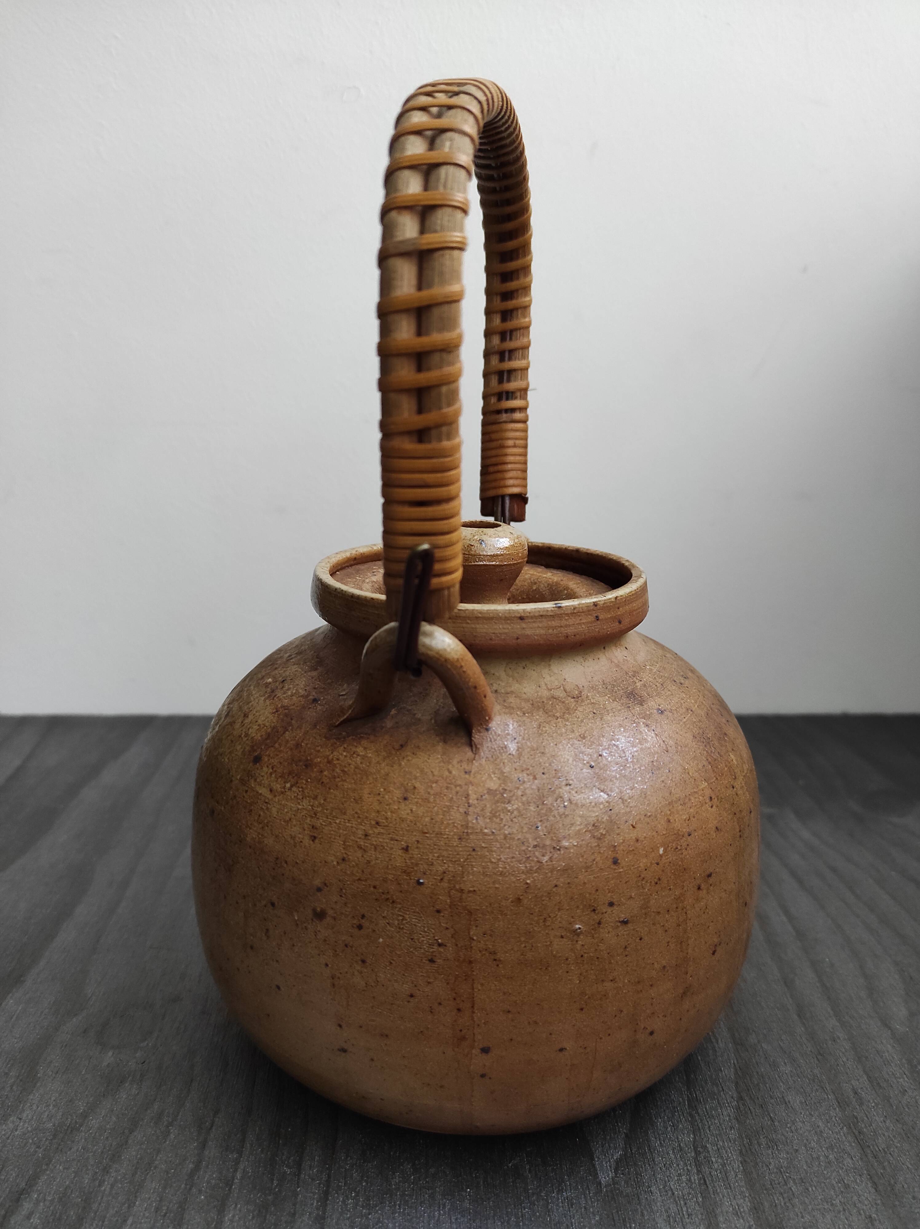 Vintage sandstone teapot