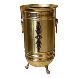 Porte parapluie en laiton et bronze