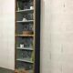 Old bookcase shelf
