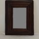 Small mirror with its solid oak frame