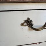 Louis XV style chest of drawers stamped Delorme