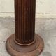 Fluted column in carved and molded wood - circa 1900