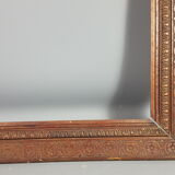 Old carved wood frame for orientalist painting 64.4x54.4 cm, leafing 50.6x40.5 cm SB