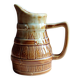 Small bistro jug in flamed stoneware, barrel shape – 33 cl