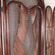 Paire de paravents en rotin