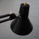 Black articulated architect lamp 70s