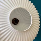 Suspension in opaline and teak 60s