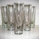 Lot de 6 verres à long drink Bullet - Carlo Moretti années 1980 - Borgonovo