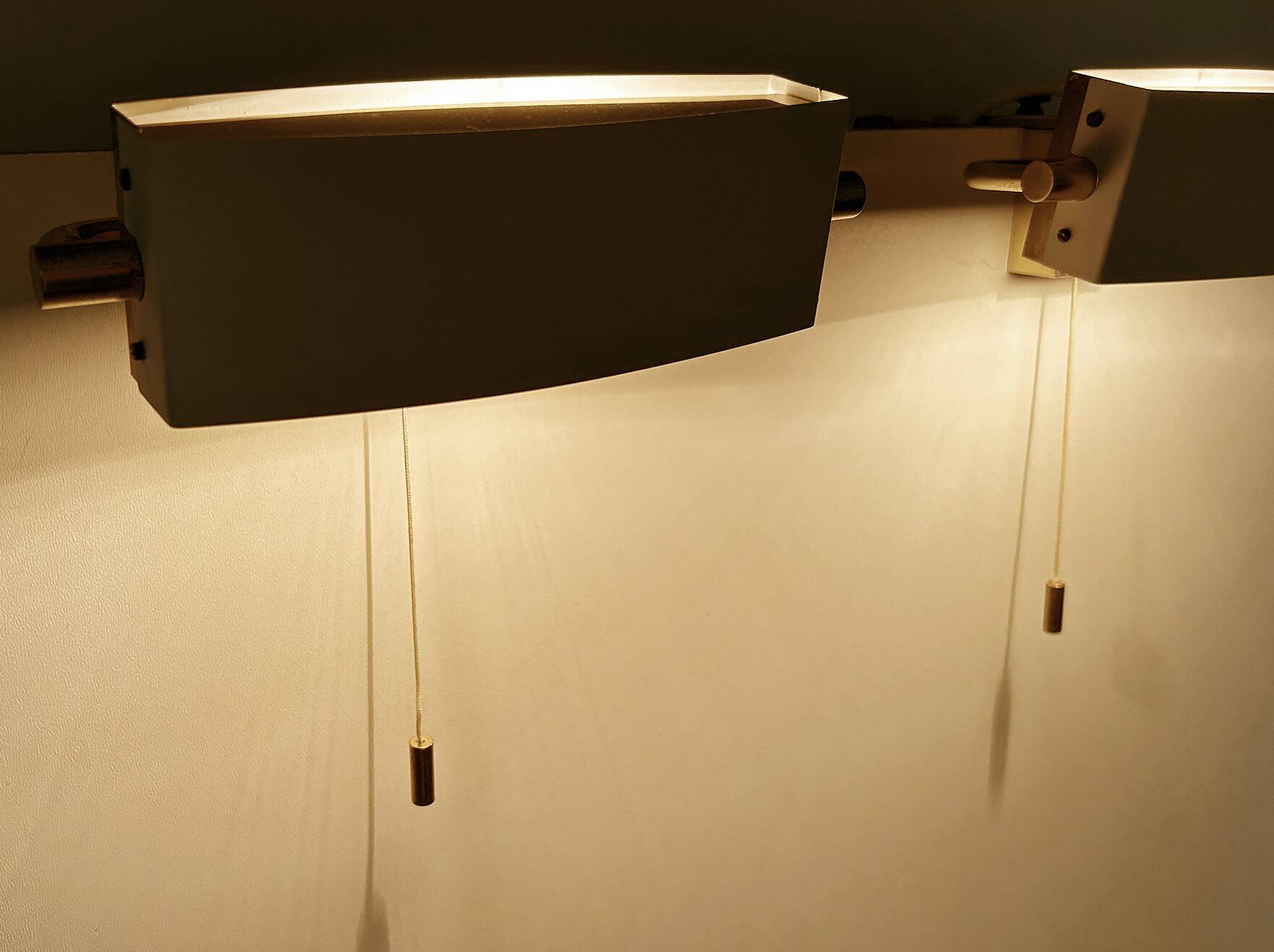 Paire de lampes vintage