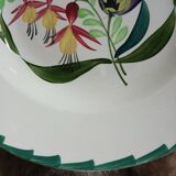 3 antique deep plates from St Amand and Hamage