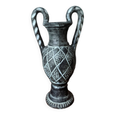 Terracotta ceramic amphora