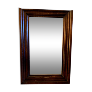 Miroir rectangulaire en bois de 58 x40 cm