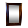 58 by 40 cm rectangular wooden mirror