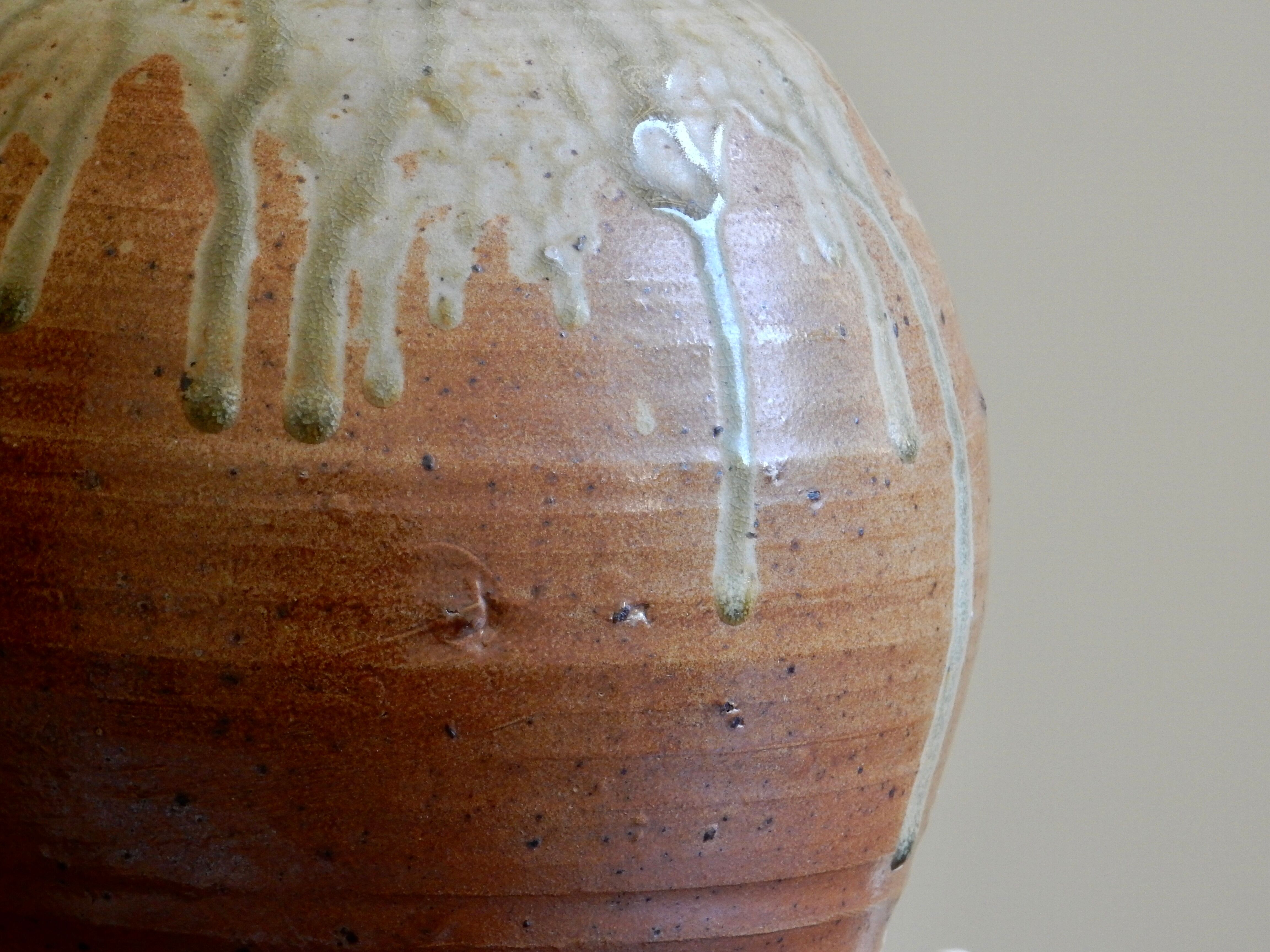 French sandstone bottle lamp / French countryside