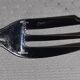 Christofle Albi silver metal cake forks