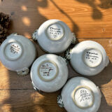 Set of 5 Keraluc Quimper ear bowls