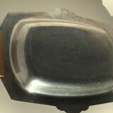 Metal art deco rectangle tray