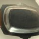 Metal art deco rectangle tray