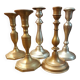 Set of 5 candle holders