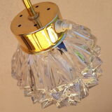 Arlus golden brass tripod lamp