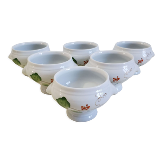 6 NOC soup bowls